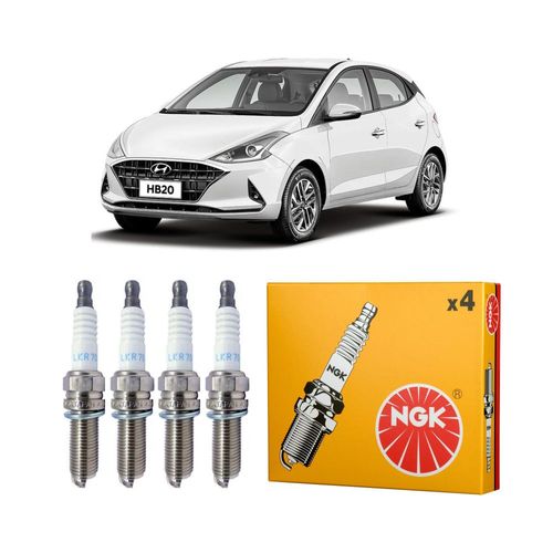 Kit velas de ignição LKR7D-DE - Ngk