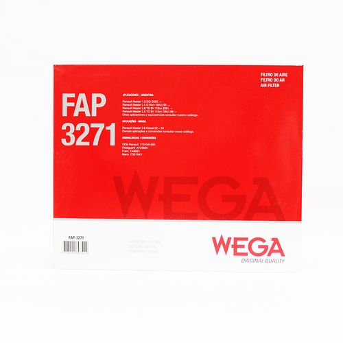 filtro de ar do motor fap 3271 renault master    / UN / Wega