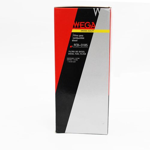 filtro de combustível diesel blindado com dreno fcd 0185 transit 2.4 tdci diesel     / UN / Wega