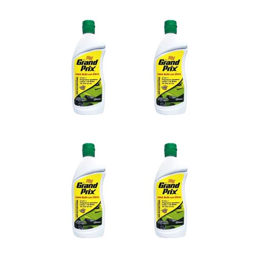 Kit lava auto com cera automotiva Grand Prix 200ml 4 un - Glade