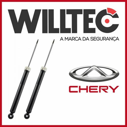 Par Amortecedor Traseiro Chery Cielo 2010 2011 2012 2013 2014