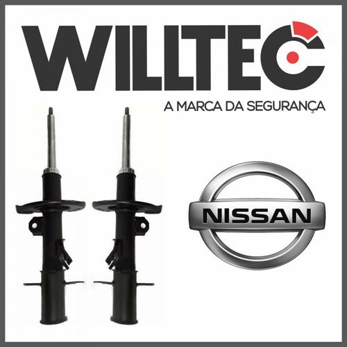 Par Amortecedor Dianteiro Nissan Versa 2013 2014 2015 2016
