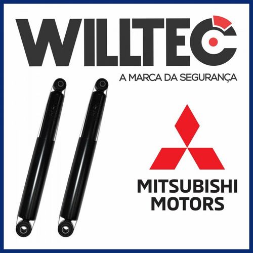 Par Amortecedor Traseiro Mitsubishi Pajero TR4 2002 2003 2004 2005 2006 2007 2008 2009 2010 2011 2012 2013 2014 2015