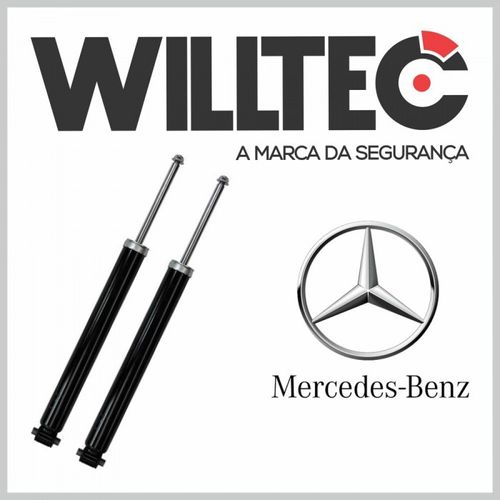 Par Amortecedor Traseiro Mercedes Benz GLK 200/220/250/280/300/320/350 2008 2009 2010 2011 2012 2013 2014 2015