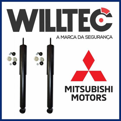 Par Amortecedor Traseiro Mitsubishi Pajero Full 2000 até 2020