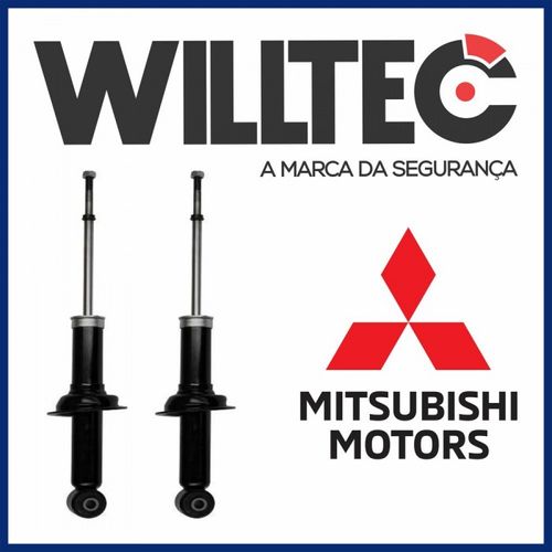 Par Amortecedor Traseiro Mitsubishi Outlander 2007 2008 2009 2010 2011 2012 2013