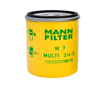 filtro de óleo w7 multi 3/4 d    / UN / Mann
