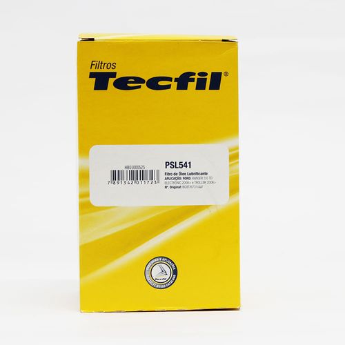 Filtro Óleo Tecfil psl541 bg8t/6731/aa/ - w719/50