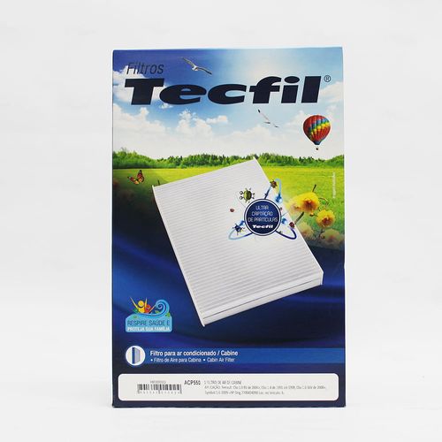 filtro acp 550 ar cabine renault clio    / UN / Tecfil