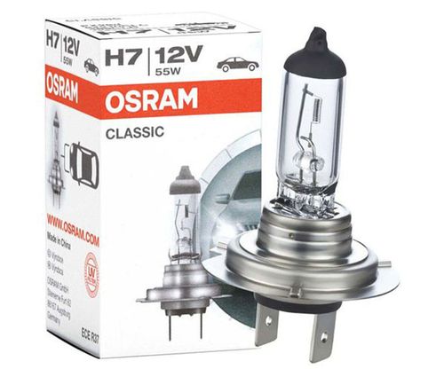 Lâmpada de farol h7 55w 64210 original line 12v / UN / Osram