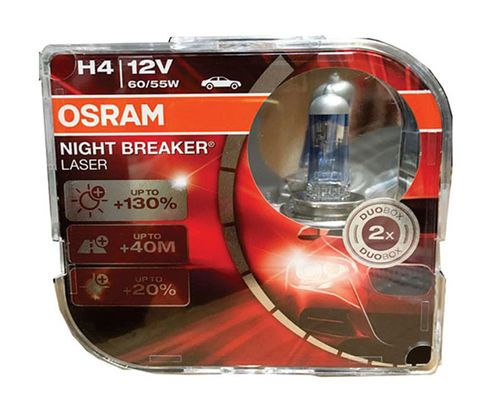 Lâmpada de farol h4 55w 64193nbl night breaker laser 12v / UN / Osram