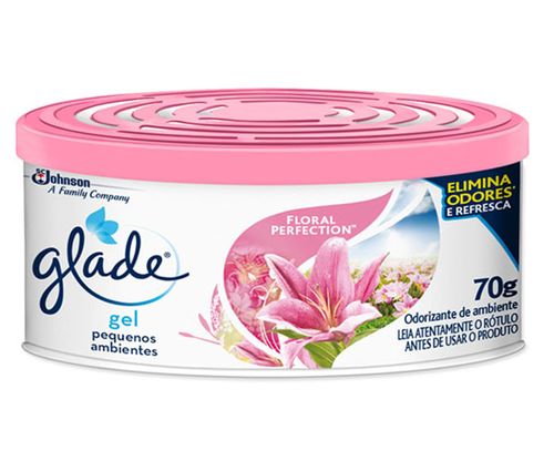 Aromatizante Automotivo em Gel Floral Perfection 70g Glade