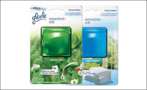 Aromatizante automotivo  sensations tmaci mcamp refil 8g / CX / Glade