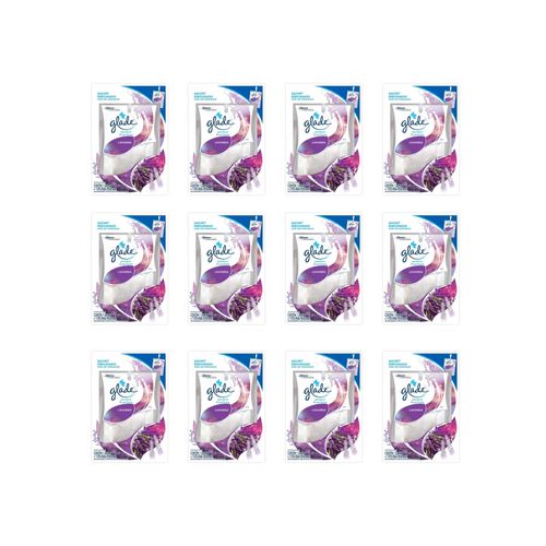Kit 12 aromatizadores Pendure e Perfume lavanda 8g - Glade