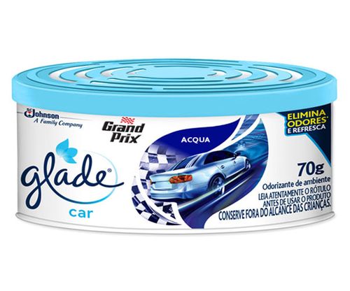 Aromatizante automotivo gran prix gel car acqua 70g / CX / Glade