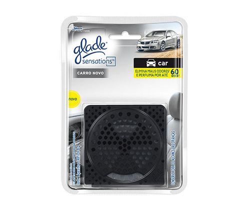 Aromatizante automotivo sensations carro novo aparelho 8 g 12 und. / CX / Glade