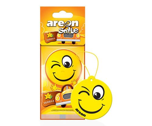 Aromatizante automotivo areon smile seco vanilla / UN / Areon