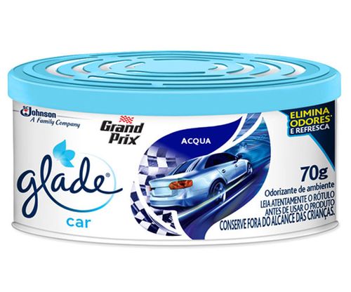 Aromatizante automotivo gran prix gel car acqua 70g  / CX / Glade