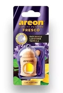 aromatizante automotizo areon fresco pachouli lavender vanilha, caixa 12 unidades    / UN / Areon