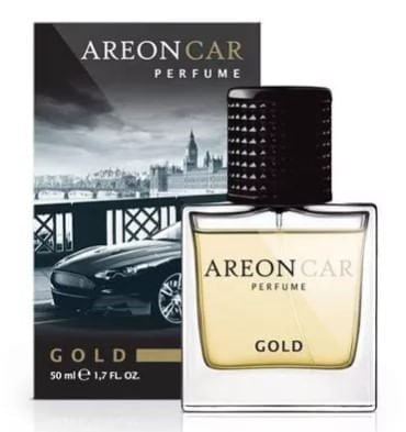 Aromatizante automotivo areon car perfume gold 50ml / UN / Areon