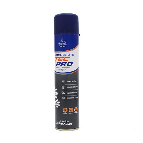 Graxa de lítio azul 300ml - Tecbril