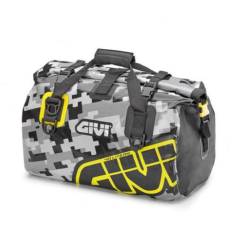Mala Traseira Givi Impermeavel 40l Cinza e Amarelo - Ea115cm