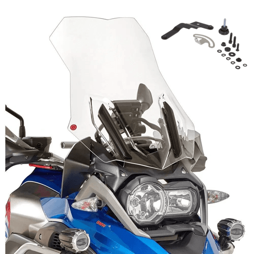 Combo Parabrisa 5124dt Givi + Kit Reforço Bmw 1200 / 1250 / Adventure