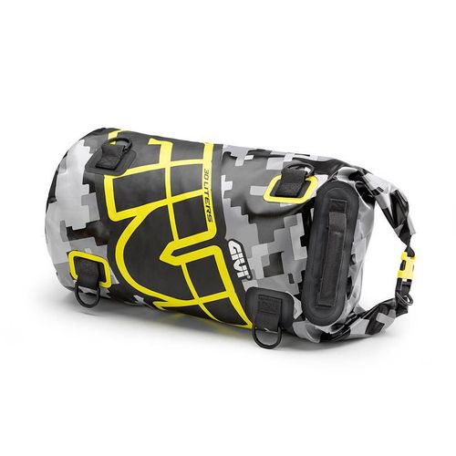 Mala Traseira Givi Impermeavel 30l Cinza e Amarelo - Ea114cm