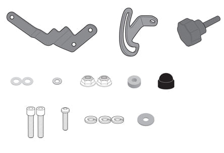 Kit Reforco Parabrisa Givi Gs1200/1250 - D5108kit