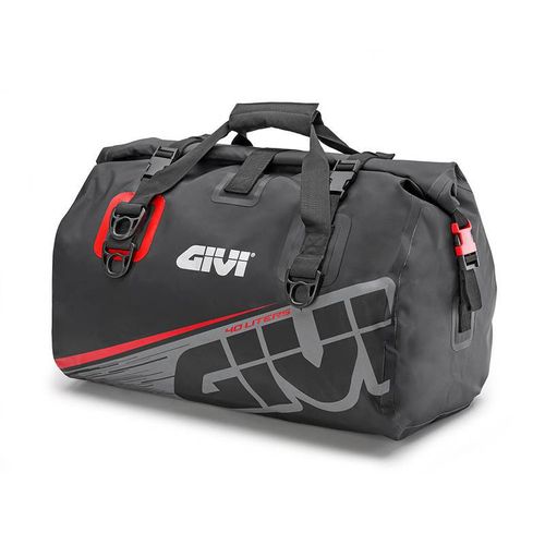 Mala Traseira Givi Impermeavel 40l Cinza e Vermelho - Ea115gr