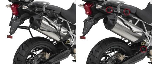 Suporte Lateral Givi Monokey Tiger 800 Ate 2017 Plr6409