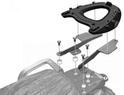 Suporte Bau Traseiro Givi Super Tenere 1200 - Sr371