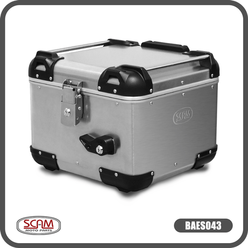 Bau Scam Traseiro 43l Aluminio Polido Qpt7fjip