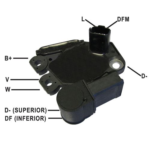 Regulador Voltagem Renault Clio 1996 a 2000 - 838426 - GA984
