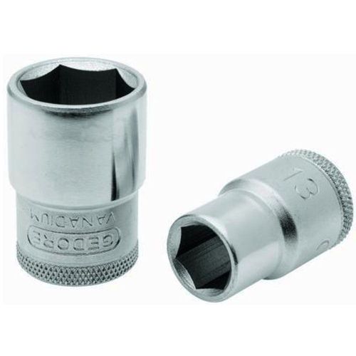 Soquete Sextavado Curto Encaixe 1/2 - 16Mm - 19 - 015.011 - Gedore