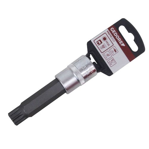 Soquete Multidentado Longo Encaixe 1/2 - 16MM - R62701619 - 3300477 - Gedore Red