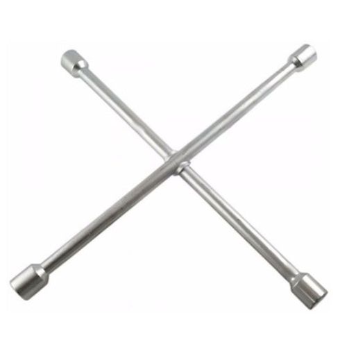 Chave de Roda Cruz 4 Bocas Profissional Extra Longa 450mm - R01700066 - 3301500 - Gedore Red