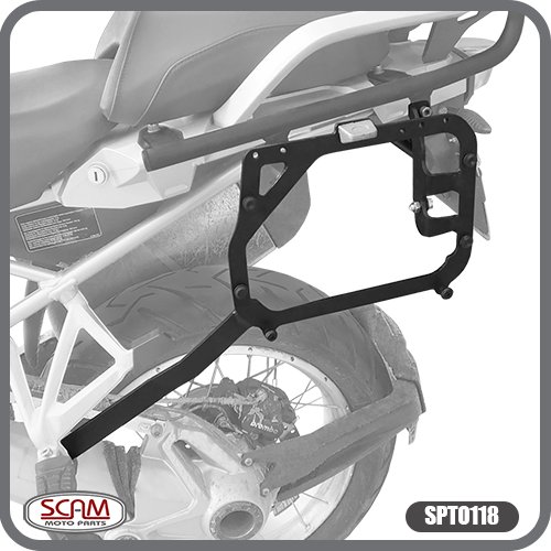 Suporte Scam Lateral Bmw Gs1200 / 1250 (precisa Suporte Traseiro) - Spto118