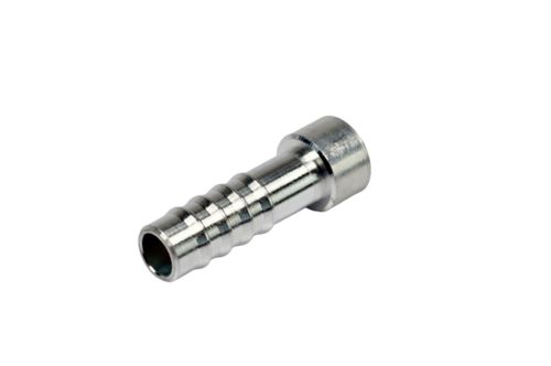 Conexao Reta Macho Giratoria Aluminio 08mm O'ring Com Clip