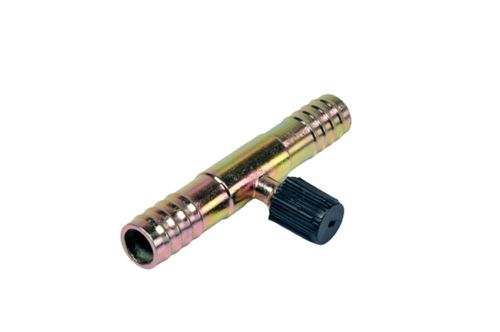 Conexao Reta Femea Aluminio 12mm Spring Lock Com Clip
