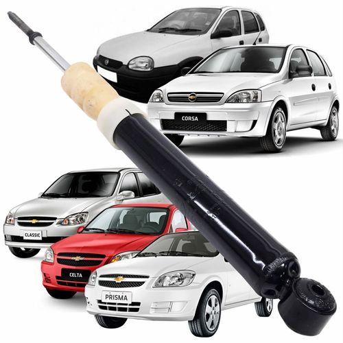 Amortecedor Traseiro Original Chevrolet Corsa 94 até 2012 Celta 2000 até 2016 Classic 2000 até 2016 Prisma 2006 até 2012 Pressurizado