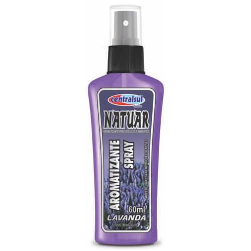 Aromatizante Spray Natuar Lavanda 60ml - CentralSul