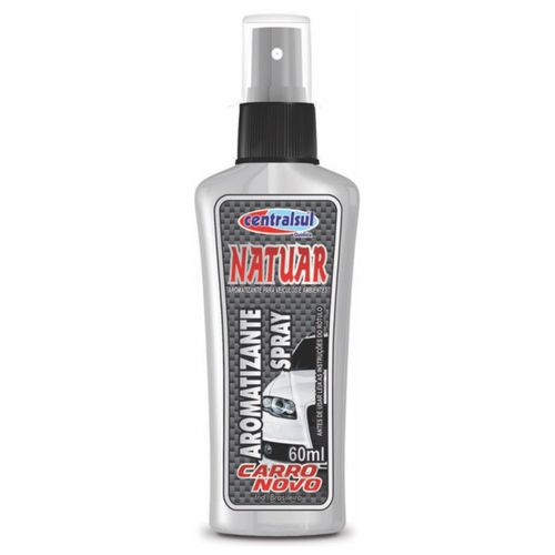Aromatizante Spray Natuar 60ml Carro Novo - CentralSul
