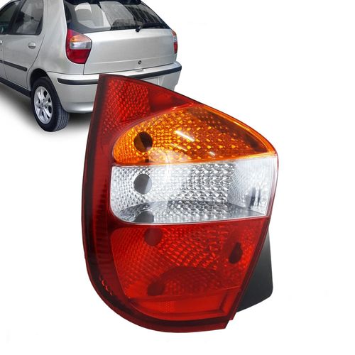 Lanterna Traseira Tricolor Fiat Palio 2001 até 2006