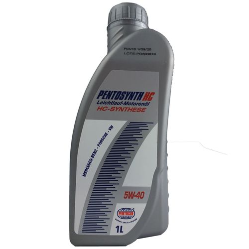 Óleo Lubrificante do Motor Pentosynth HC 5W40 Sintético - 1L