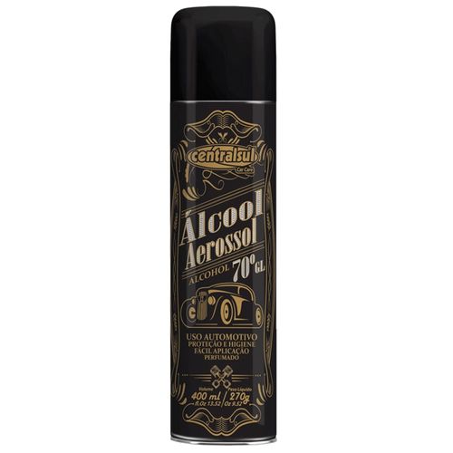 Álcool Automotivo Spray 400Ml - Centralsul