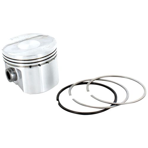Pistão com Anel de Segmento Palio / Uno / Siena Motor 1.0 8V Fire Medida 0,40mm Metal Leve