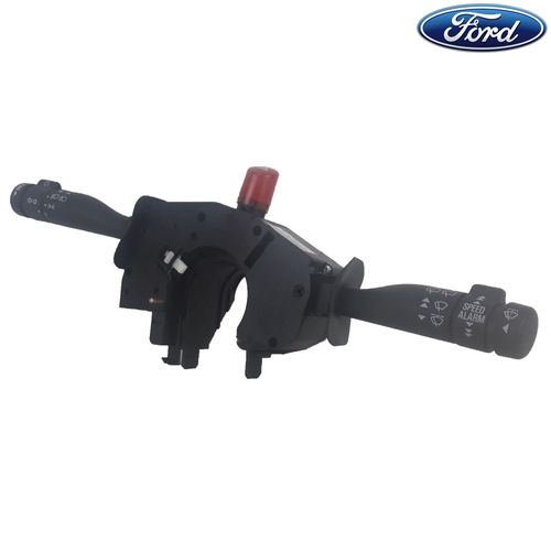 Comando de Seta com Limpador Traseiro e Computador de Bordo Fiesta Hatch 1.0 e 1.6 Zetec Rocam 2010 até 2014