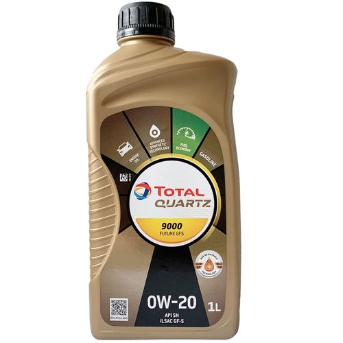 Óleo Lubrificante do Motor Total Quartz 9000 Future GF6 0W20 Api SN Sintético 1L - Linha Honda 2013 em Diante
