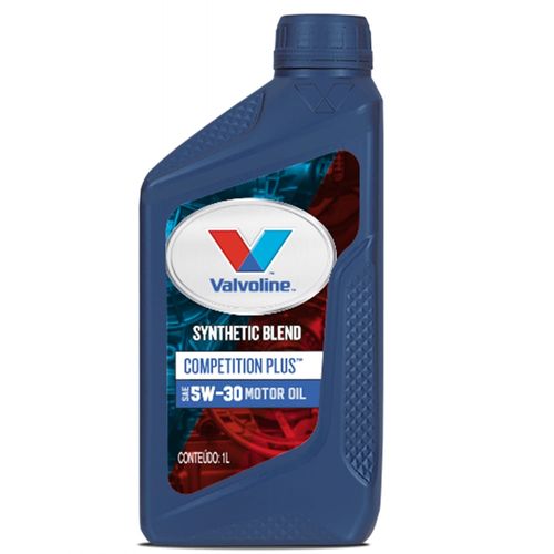 Óleo Lubrificante do Motor Valvoline 5W30 Semissintético Competition Plus API SL 1L